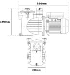 Prezzo Pompa Per Piscina 16,5 M³/H SWIMM 750/N 0,75hp Speroni -  TuttoProfessionale